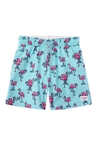 Short de bain - Ciel