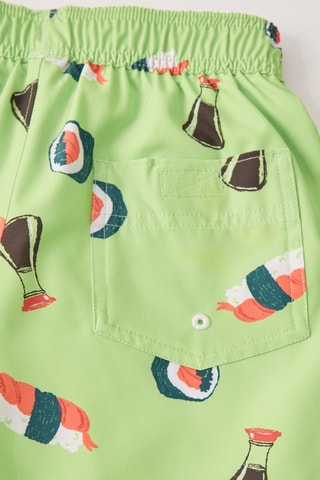 Short de bain - Vert clair