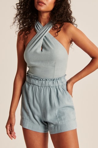 Crop top - Vert d’eau