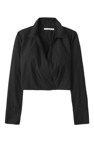 Blouse courte - Noir
