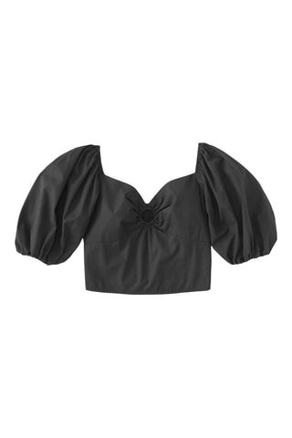 Crop top - Noir
