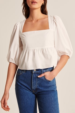 Top - Blanc