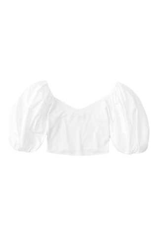 Crop top - Blanc