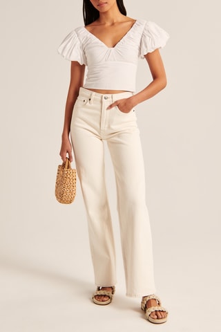 Crop top - Blanc