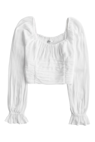 Crop top - Blanc