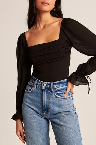 Crop top - Noir