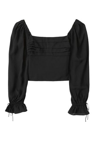 Crop top - Noir