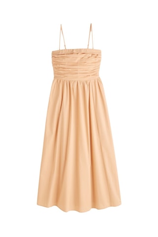 Robe bustier - Beige