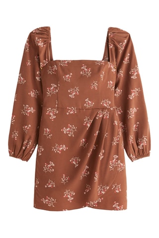 Robe droite - Marron clair