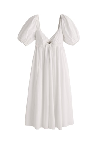 Robe midi - Blanc