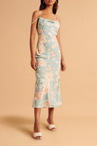 Robe midi - Vert d’eau