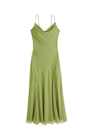 Robe longue - Vert olive