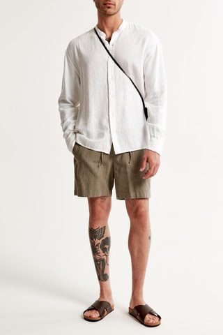 Chemise en lin - Ecru