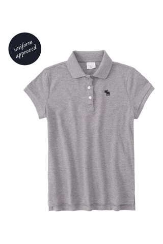 Polo - Gris clair chiné