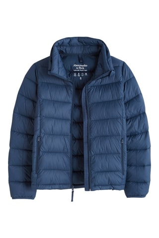 Doudoune à capuche - Bleu pétrole