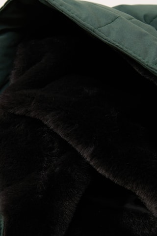 Doudoune à capuche - Vert foncé