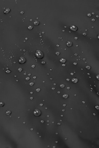 Doudoune longue à capuche - Noir