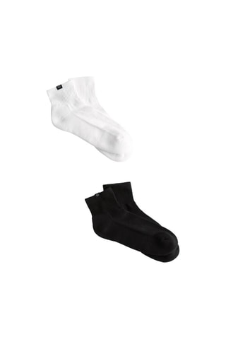 2 paires de chaussettes - Noir et blanc