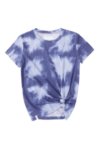 T-shirt tie and dye - Bleu