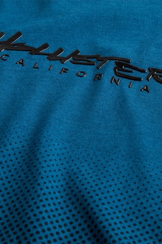 T-shirt dip and dye - Bleu foncé et noir