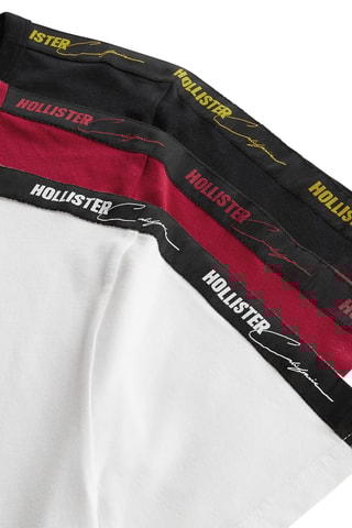 5 t-shirts - Blanc et beige