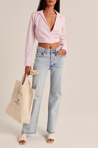 Blouse courte - Rose