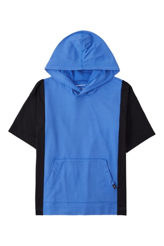 Sweat polaire - Bleu cobalt et noir