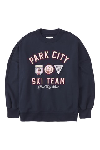 Sweat polaire - Bleu marine