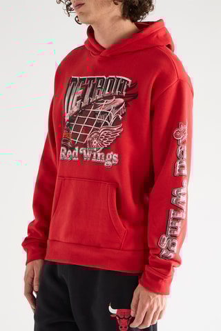 Sweat à capuche - Rouge