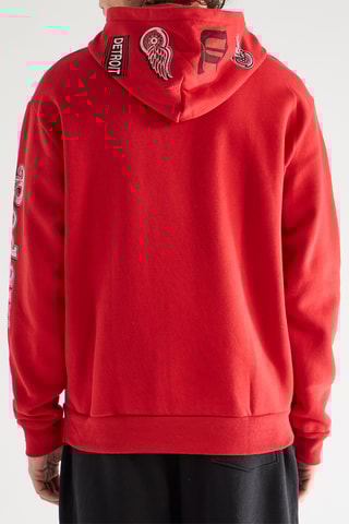 Sweat à capuche - Rouge