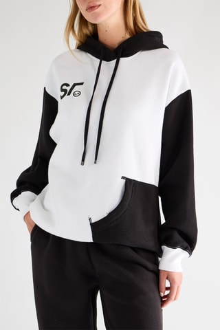 Sweat à capuche - Blanc