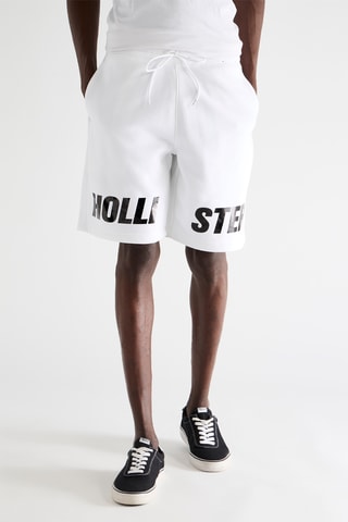 Short en lin - Blanc