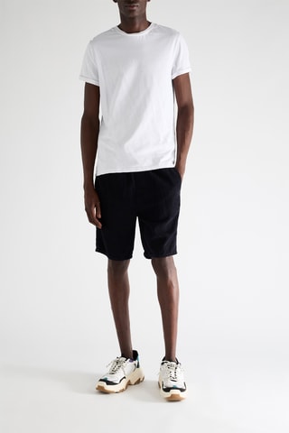 Short en velours - Gris