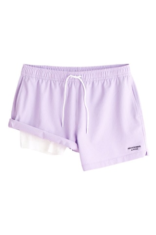 Short de bain - Violet