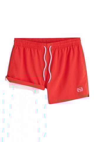 Short de bain - Rouge