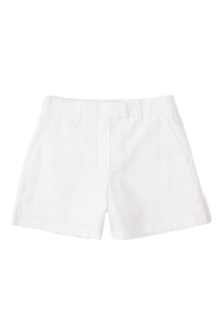 Short taille haute - Blanc