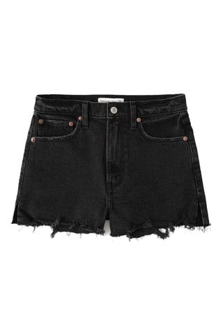 Short en jean - Noir