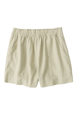 Short en lin - Vert d’eau