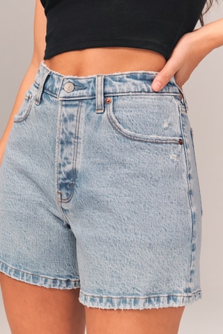 Short en jean - Bleu