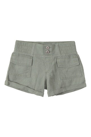 Short en lin - Gris