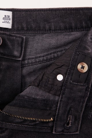 Short en jean - Noir