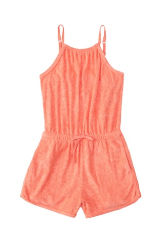 Combinaison en velours - Orange