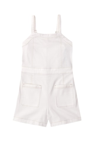 Combinaison en jean - Ecru