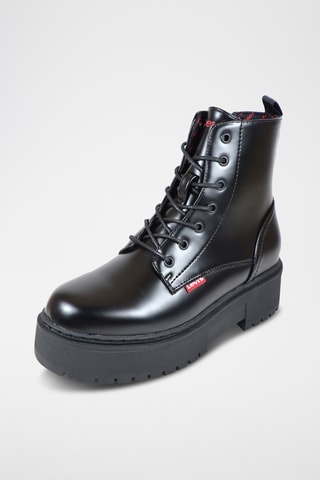 Stivaletti in pelle - Nero