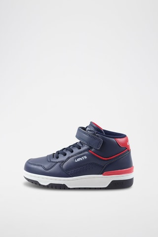 Sneakers alte Kid - Blu scuro e rosso