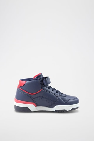 Sneakers alte Kid - Blu scuro e rosso