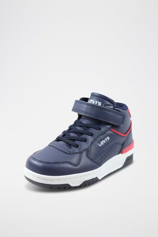 Sneakers alte Kid - Blu scuro e rosso