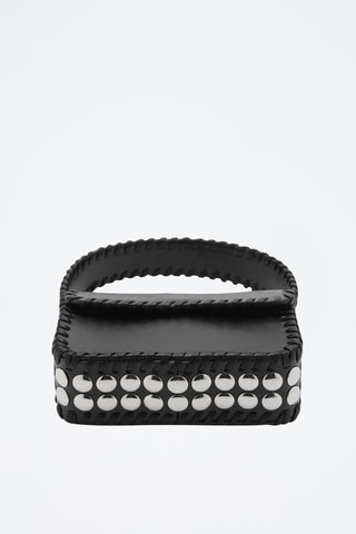 Sac à main clouté - Noir