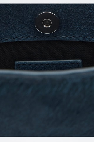 Sac à main en cuir - Bleu