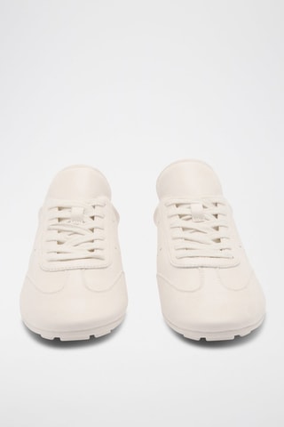 Tennis lacées - Beige